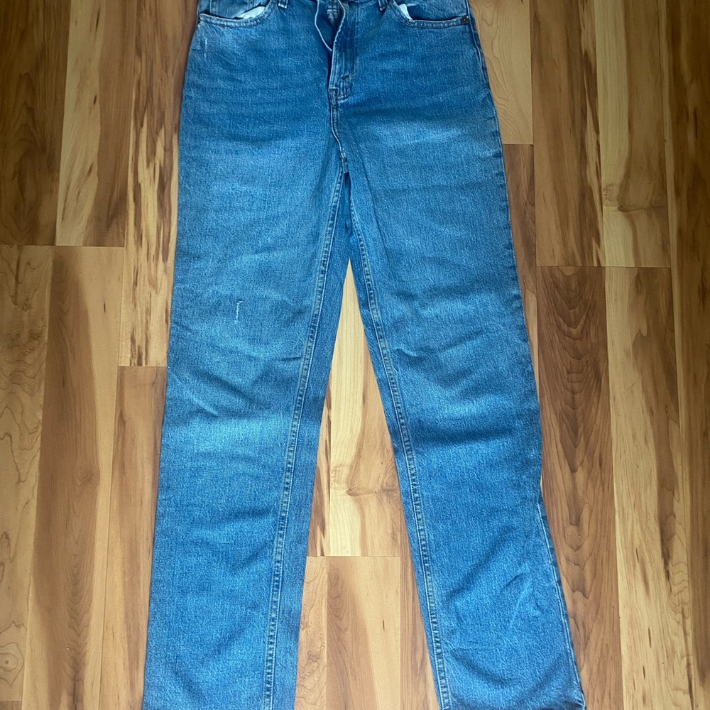 Abercrombie & Fitch Ultra High Rise Blue Jeans